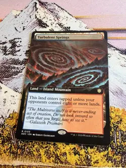 Turbulent Springs (Extended Art) 105 MTG NM - SOC - Image 3