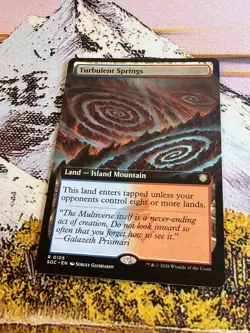 Turbulent Springs (Extended Art) 105 MTG NM - SOC - Image 5