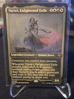 Narset, Enlightened Exile (Foil Etched) March of the Machine: The Aftermath Foil - Image 1