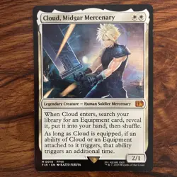 Cloud, Midgar Mercenary 0010 Final Fantasy Non Foil - Image 1