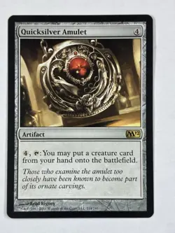 MTG Quicksilver Amulet - Magic 2012 #214 - Image 1