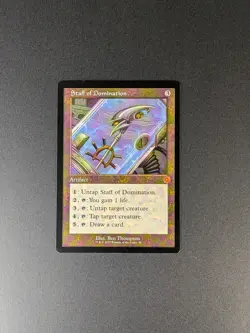 Staff of Domination The Brothers' War: Retro Frame Artifacts Regular - Image 1