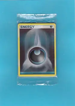 Pokemon - 2007 Sealed Pack of Foil League Promo Darkness Energy Cards - Image 1
