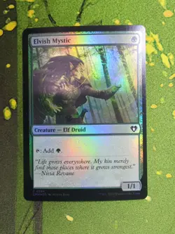 Elvish Mystic Commander Masters Foil - Image 1