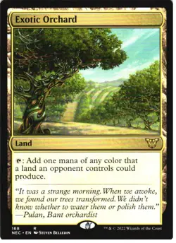 EXOTIC ORCHARD 168 COMMANDER: KAMIGAWA: NEON DYNASTY MAGIC: THE GATHERING LP - Image 1