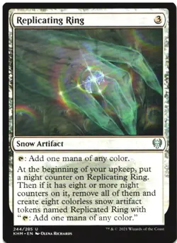 REPLICATING RING 244 UNCOMMON KALDHEIM MAGIC: THE GATHERING LP - Image 1