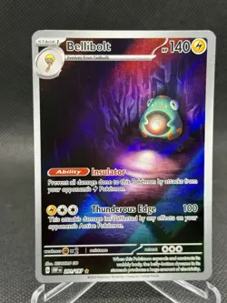 Pokemon TCG Bellibolt 201/197 Illustration Rare Obsidian Flames - Image 1