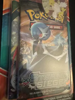 Pokemon TCG: XY Steam Siege, Roaring Skies & Mega Alakazam Pin - Sealed Blister - Image 3
