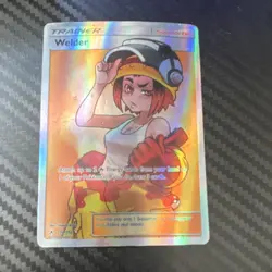Pokemon TCG Welder Full Art Trainer Sm-Unbroken Bonds 214/214 Ultra Rare Holo - Image 1