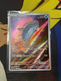 Dondozo 207/198 Illustration Rare Holo Scarlet & Violet Pokemon TCG English NM - Image 1
