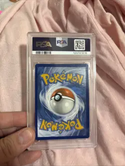 2025 POKEMON WHT EN-WHITE FLARE BLACK WHITE RARE #173 RESHIRAM EX PSA 9 - Image 2