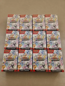 LOT OF 12 Pokemon Scarlet & Violet Prismatic Evolution Booster Bundle SEALED NEW - Image 3