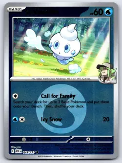 N'S VANILLITE 049/217 ENERGY REVERSE HOLO ME: ASCENDED HEROES POKEMON NEAR MINT - Image 1