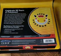 Pokemon TCG: Pokemon Day 2026 Collection Box - 30th Anniversary - NEW SEALED - Image 2