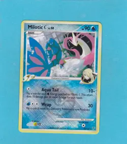 Pokemon Supreme Victors Set - Milotic C Crosshatch Holo League Promo # 35/147 NM - Image 1