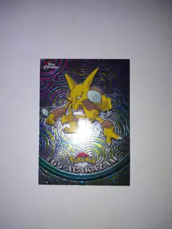 Topps Chrome Pokemon Alakazam #65 NM/M (A) - Image 1