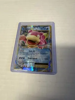Pokemon TCG Slowbro EX 26/108 Evolutions Ultra Rare Full Art Holo 2016 NM - Image 1