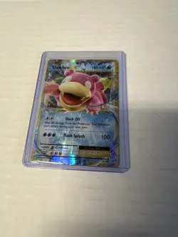 Pokemon TCG Slowbro EX 26/108 Evolutions Ultra Rare Full Art Holo 2016 NM - Image 3