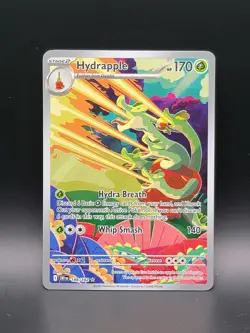 Pokemon Hydrapple 188/182 Sv10 Destined Rivals Illustration Rare Full Art Holo - Image 1