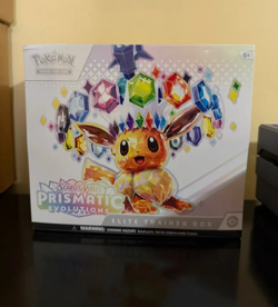 Pokemon TCG Scarlet & Violet Prismatic Evolutions Elite Trainer Box - Image 1