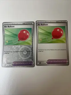 Air Balloon 079/086 Reverse Holofoil NM SV: Black Bolt Pokemon - Image 1