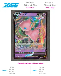 Mew V 113/264 Pokemon TCG Ultra Rare SWSH08: Fusion Strike Near Mint - Image 3
