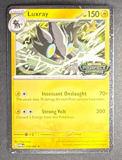 Pokemon Luxray 028/088 Perfect Order Best Buy Stamped Promo NM Mint - Image 2