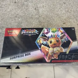 Pokemon Scarlet & Violet Prismatic Evolutions Surprise Box Factory Sealed - Image 1