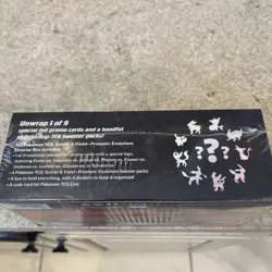 Pokemon Scarlet & Violet Prismatic Evolutions Surprise Box Factory Sealed - Image 2