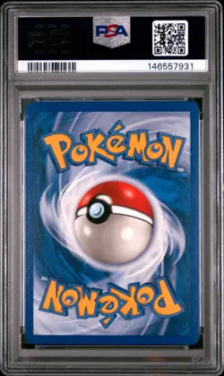 2006 POKEMON EX DRAGON FRONTIERS #44 CHIKORITA-REVERSE FOIL PSA 8 - Image 2