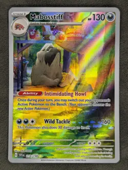 Mabosstiff 218/198 Pokemon TCG Illustration Rare SV01: Scarlet & Violet Base Set - Image 3