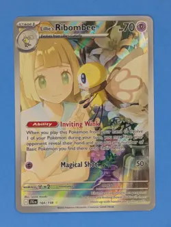Lillie's Ribombee - 164/159 Pokemon TCG Illustration Rare SV09: Journey Together - Image 1