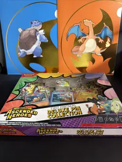 Pokemon Ascended Heroes ME2.5 First Partners Deluxe Pin Collection - Image 1