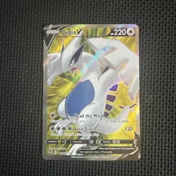 Pokemon TCG Lugia V (Full Art) 185/195 Swsh12: Sword & Shield - Silver Tempest - Image 1