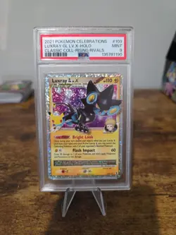 Pokemon PSA 9 Luxray GL Lv. X 109/111 Celebrations Classic Collection - Image 1