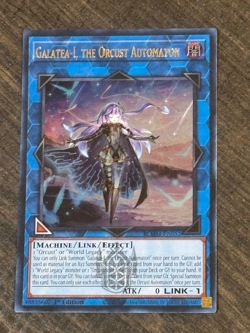 Yugioh Galatea-i, the Orcust Automaton Ultra Rare BLMM-EN052 1st Ed NM - Image 1