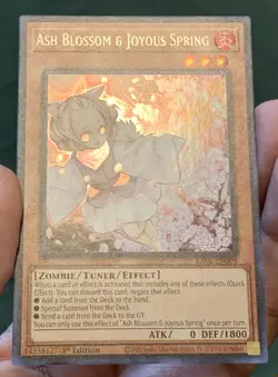 Yugioh Ash Blossom Joyous Spring RA01-EN008 Secret Rare 1st Ed NM w/Tracking - Image 5