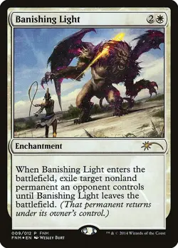 Banishing Light (FNM) FOIL Promo NM Enchantment Special MAGIC MTG CARD ABUGames - Image 1