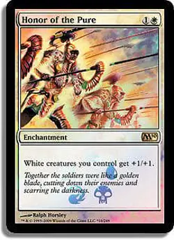 Honor of the Pure (Buy-a-Box Promo) FOIL Promo NM Enchantment Rare CARD ABUGames - Image 1