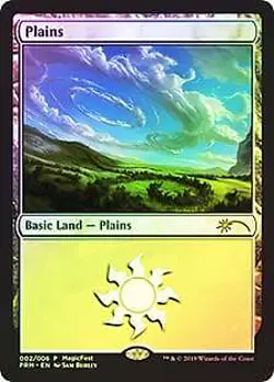 Plains (MagicFest 2019) FOIL Promo NM Land Special MAGIC GATHERING CARD ABUGames - Image 1