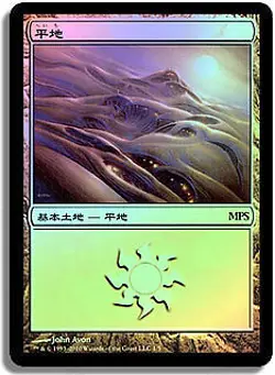 Plains (MPS 2010) FOIL Promo JAPANESE NM Land Special MAGIC MTG CARD ABUGames - Image 1