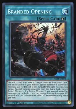Branded Opening - Playset 3 Cards - RA03-EN070 - Super Rare - Yugioh - Image 2