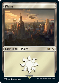 Plains (Secret Lair 484 Arcane) Promo NM Land Basic Land MAGIC MTG CARD ABUGames - Image 1