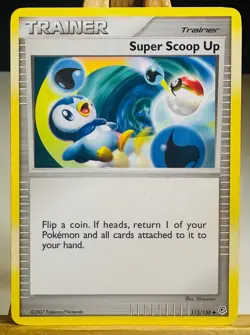 Super Scoop Up 115/130 Uncommon [LP] [Diamond & Pearl] (2007) Pokemon Card - Image 1