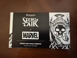 MTG Secret Lair x Marvel's Spider-Man: Mana Symbiote Raised Foil Edition Sealed - Image 1