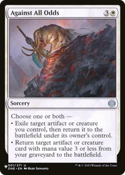 LP Against All Odds - The List MTG - Image 1