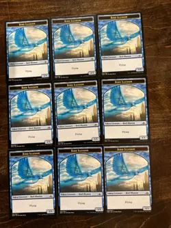 9x Bird Illusion Creature Tokens Blue MTG Magic The Gathering Mixed Card Lot - Image 1