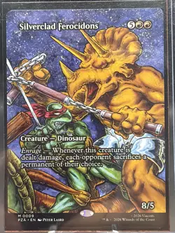 Silverclad Ferocidons 0009 Regular Teenage Mutant Ninja Turtles MTG - Image 2