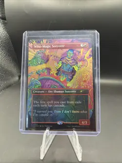 Wild-Magic Sorcerer 2494 Foil Secret Lair Drop Magic The Gathering - Image 1