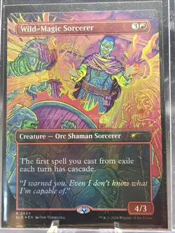 Wild-Magic Sorcerer 2494 Foil Secret Lair Drop Magic The Gathering - Image 2